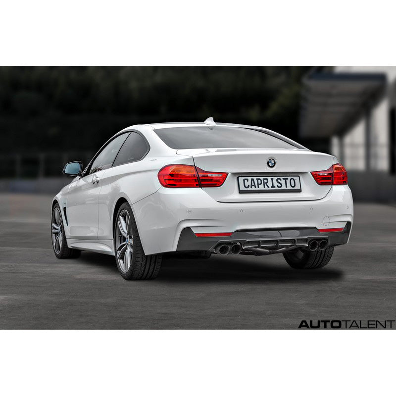 Capristo Cat-back Exhaust With Diffuser for BMW 428i - AutoTalent