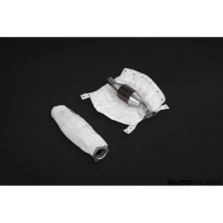 Capristo Exhaust Sports Cats 100 Cell with Heat Blankets For Ferrari F430 Scuderia, 16M- AutoTalent