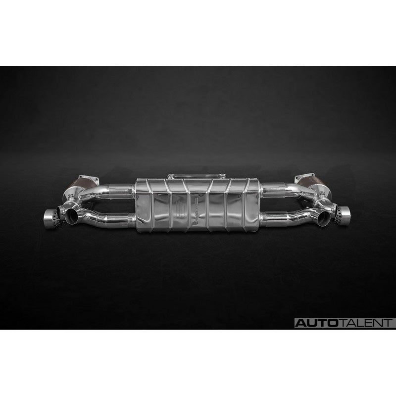 Capristo Exhaust Cat-Back Exhaust Muffler For Porsche 991.2 Turbo, S 2016-2021