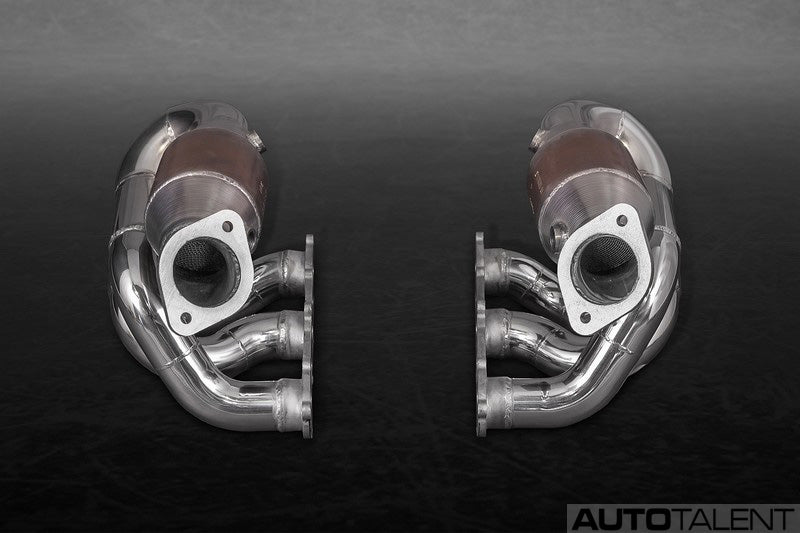Capristo Exhaust Headers with Sports For Porsche 981 Cayman - AutoTalent