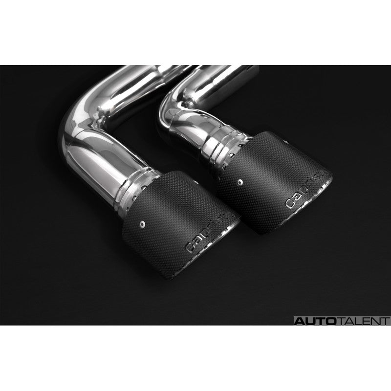 Capristo Exhaust Tips For Porsche 536 Cayenne Turbo - AutoTalent
