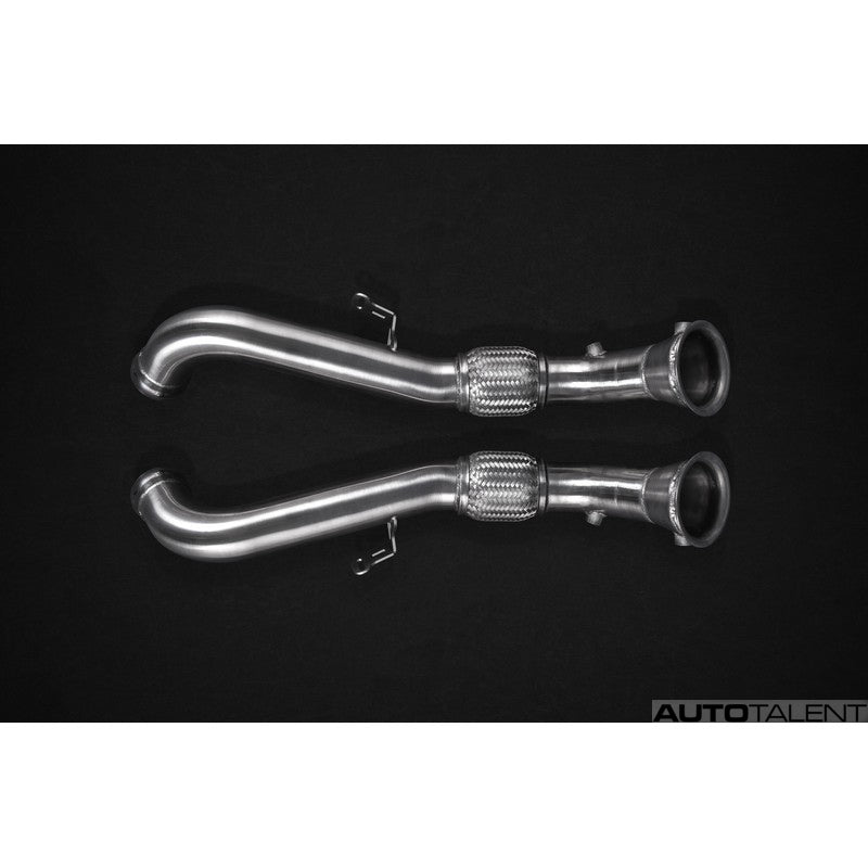 Capristo Exhaust Catless Downpipes For Mclaren 675LT - AutoTalent