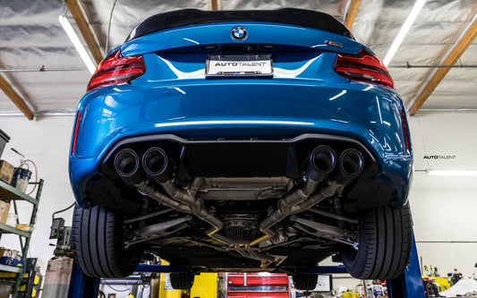 BMW M2 with Remus Catback Exhaust + Fabspeed Sport Downpipe