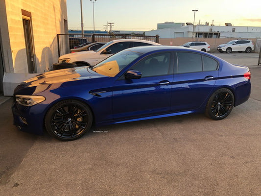 BMW F90 M5 gets the KW Suspension Variant 4 coilover upgrade!