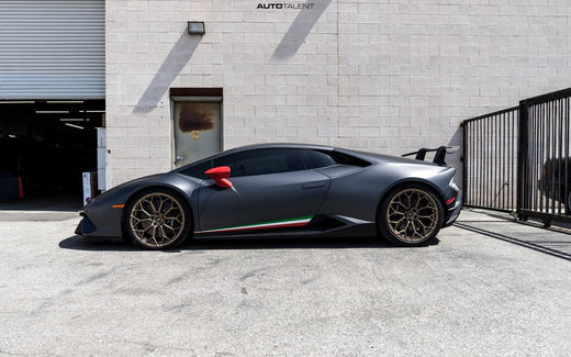 Lamborghini Huracan Performante Lowered on AP Velocity Springs