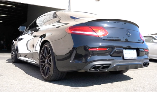 W205 C63s AMG with DME Tuning Stage 2 + FI Catless Downpipes