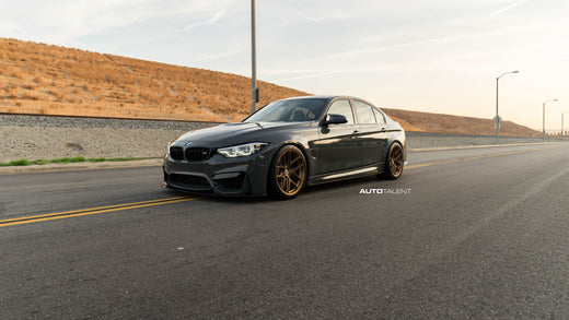 BMW M3 (F80) Grigio Telesto on HRE R101LW