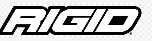 Rigid Industries LED lighting logo in black