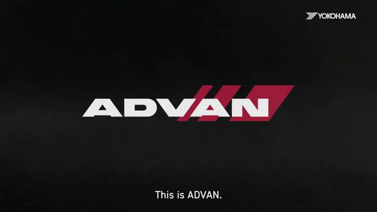 Advan by Yokohama logo — race-bred performance wheels and ultra-high performance tires