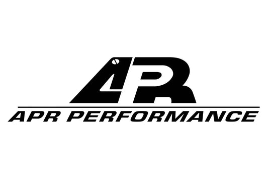 APR Performance splitters logo with white background