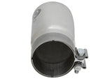 aFe MACH Force-Xp Universal Exhaust Tip 3-1/2 IN Inlet x 4 IN Outlet x 7 IN Polished Right Side Exit