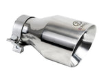 aFe Takeda Universal Exhaust Tip 3 IN Inlet x 5 IN Outlet x 9 IN L- Polished