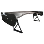 A front view of APR Performance 67" GTC-300 Adjustable Wing Subaru WRX / STI 2002-2007 with white background