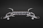 Capristo valved exhaust for Lamborghini Gallardo/Superleggera, polished muffler with outlets