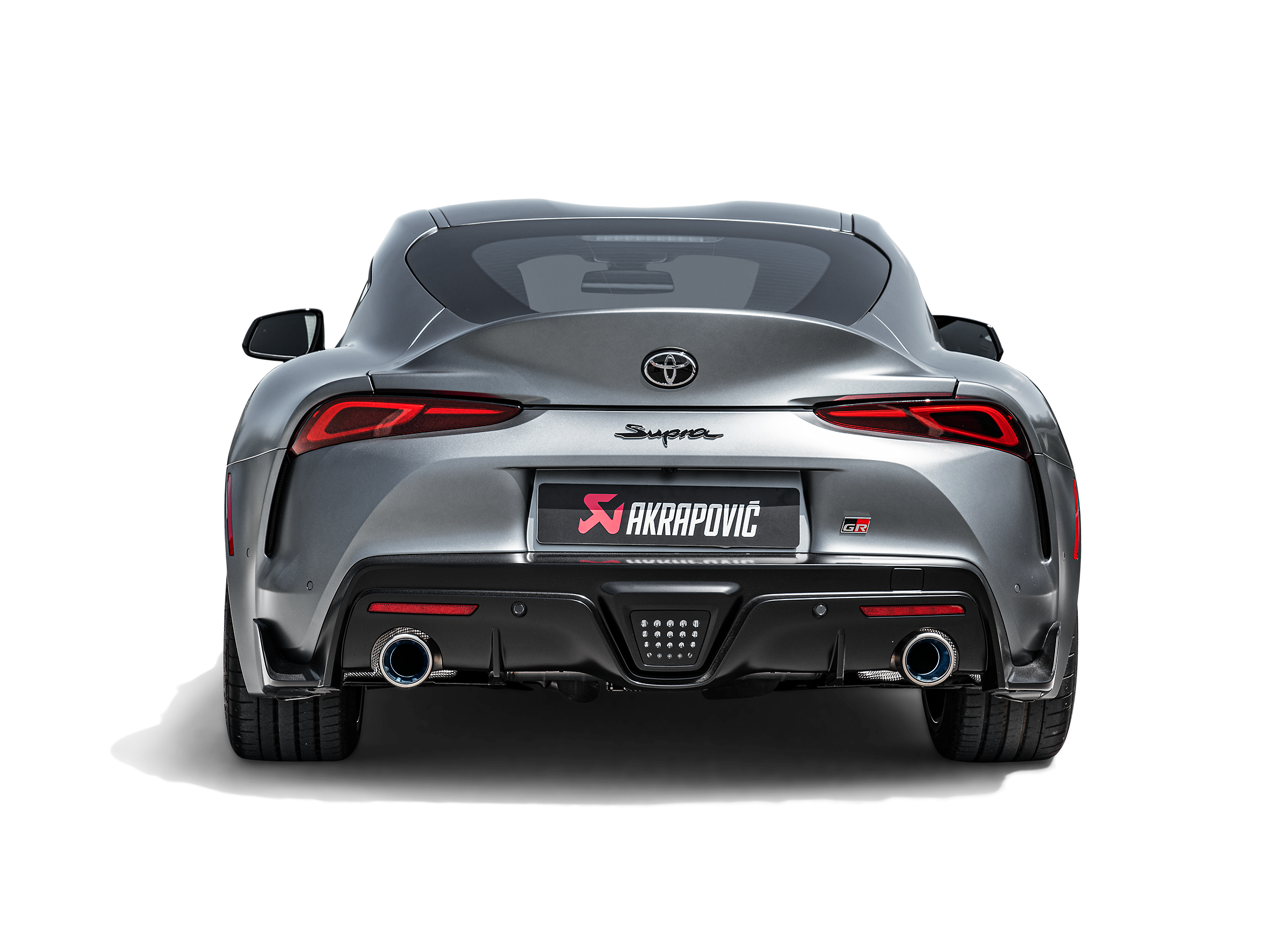 Akrapovic Toyota Supra (A90) Slip-On Line (Titanium) S-TY/T/1H for Toyota GR Supra A90 2020-2027, detail view