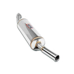 wide view of Supersprint Rear exhaust Left O54 for Hartge E21 323i RS 1979-1982 with white background