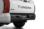 Addictive Desert Designs 2022+ Toyota Tundra Black Label Rr Bumper - Hammer Blk w/ Satin Blk Panels