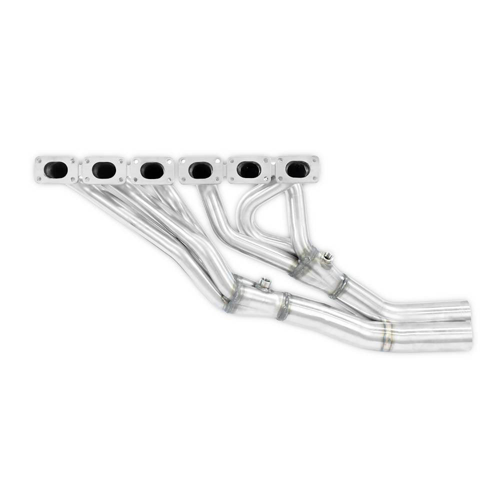 wide front view of Supersprint Manifold (Left Hand Drive) for BMW E30 - M50 / M52 / M54 1990-2006 with white background