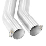 close view of Supersprint Rear exhaust OO70 DTM for BMW E30 - S50 / S52 engine conversion 1995-1999 with white background