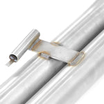 close side view of Supersprint Rear exhaust OO70 DTM for BMW E30 - S50 / S52 engine conversion 1995-1999 with white background