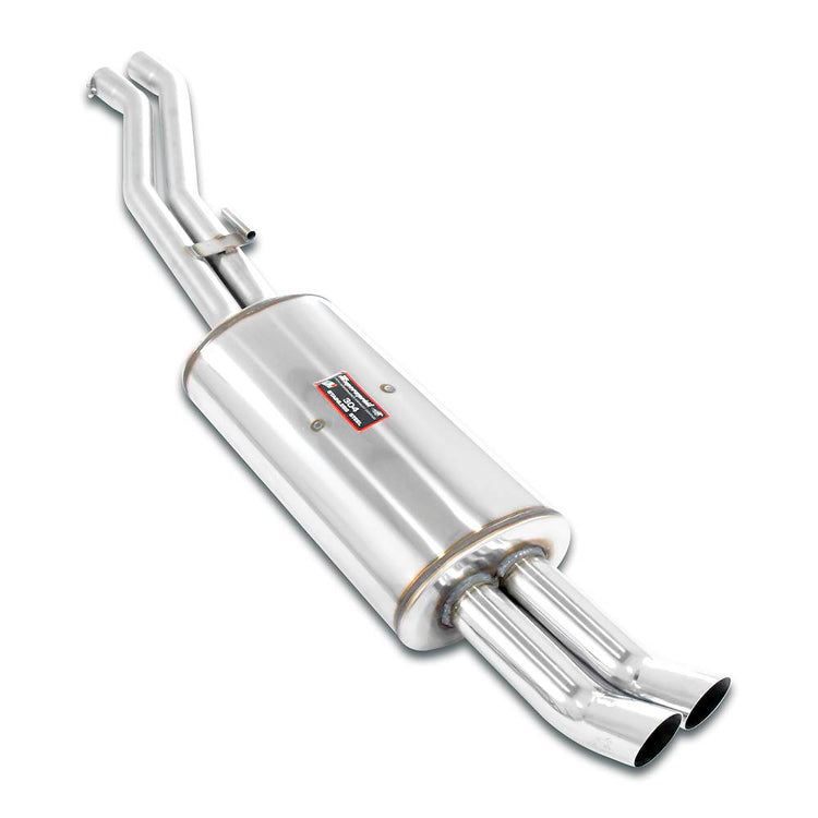 wide view of Supersprint Rear exhaust OO70 DTM for BMW E30 - S50 / S52 engine conversion 1995-1999 with white background