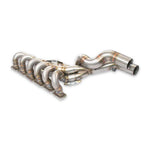 wide side view of Supersprint Step Design Manifold (Left Hand Drive) for BMW E36 M3 3.0i 1993-1996 with white background