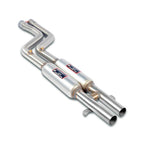 wide view of Supersprint Front exhaust (Replaces catalytic converter) for BMW E36 M3 3.2i (Sedan / Coupé / Convertible) 1996 -1999 with white background
