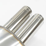 close side view of Supersprint Racing Rear Exhaust OO70 for Alpina B8 E36 4.0i V8 1995-1999 with white background