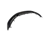 A top wide view of AUTOTECKNIC DRY CARBON CORSA FRONT AERO LIP - BMW F80 M3 | F82/ F83 M4 2014+ with white background