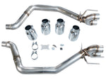 AWE Tuning 05-07 C6 Chevrolet Corvette 6.0L Track Edition Axleback Exhaust w/ Chrome Silver Tips
