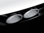 Akrapovic Tail pipe set (Carbon) 550/560 TP-CT/7 for Lamborghini Gallardo LP 550-2 (Gallardo) 2011-2014, rear view