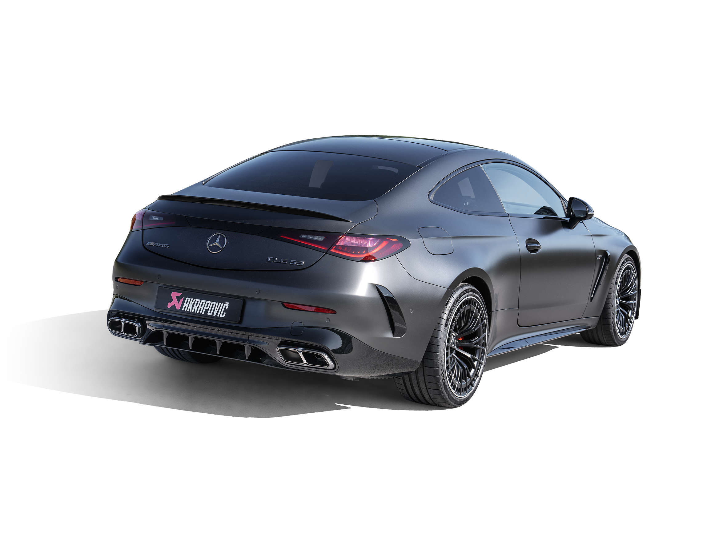 Akrapovic Mercedes Benz CLE 53 4MATIC / Cabriolet (C236 / A236) Titanium Slip On Exhaust S-ME/T/16H for Mercedes-Benz CLE53 AMG Coupe/Cabriolet C236/A236 2024-2027, detail view