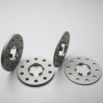 A front view of TECHART 2x5 2x12 mm Spacer Kit Porsche 992 Carrera / Targa