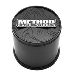 Method Race Wheels Top Push Through Center Cap 130mm - Black