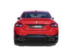 Akrapovic BMW M240i (G42) Slip-On Line Exhaust (Titanium)(will need BMW#18 30 8 686 640) S-BM/T/32H for BMW M240i G42 2022-2027, rear view