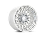 Vossen HFX-3 24x12 - 8x180 - ET44 - Ultra Deep Face - 124.3 - Silver Polished Wheel