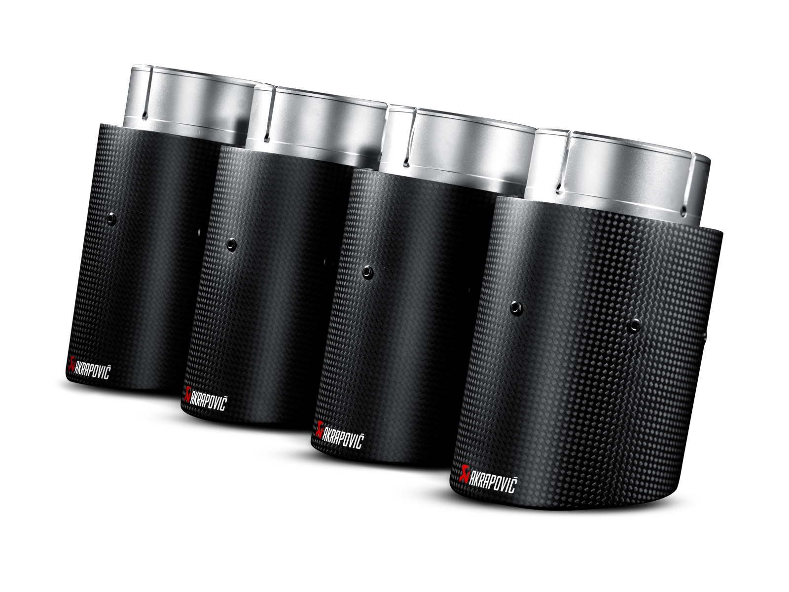 Akrapovic Tail pipe set (Carbon) TP-CT/10 for BMW M5 (F10) 2013-2016, side view
