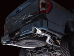 AWE Tuning 2021+ Ford F150 Tremor w/ Bumper Cutouts 0FG Resonated Catback w/ Chrome Silver Tips