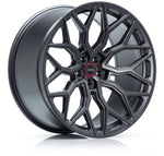 Vossen HF2 - 22x10.5 - ET8 - 5x112 - 66.56 - SUPER DEEP - ANT - Anthracite Wheel