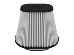 aFe Track Series Intake Pro DRY S Air Filter (6-1/8x4-1/8)IN F x(9-1/4x7-1/4)IN B x(6x4)IN Tx7-1/8IN