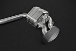 Capristo valved exhaust for the Mercedes-AMG SL63/65 R230 rear muffler with black tip