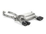 Akrapovic Slip-On Line Titanium Exhaust BMW M3 F80 / M4 F82 M-BM/T/8H for BMW M3 F80 2015-2018, side view