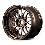 RAYS manufacturer illustration of 21A in Bronze for 19x9.5 5x114.3 +35 mm listing; wheel on white background