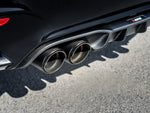Akrapovic BMW M4 (F82/F83) Slip-On Line (Titanium) S-BM/T/4H for BMW M4 F82/F83 2018-2020, top view