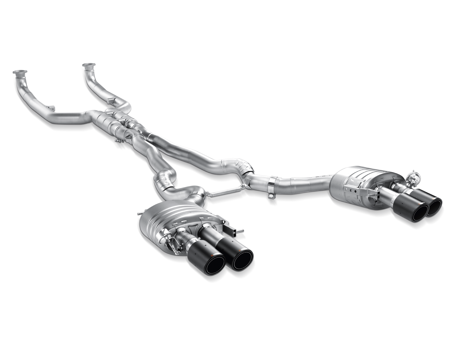 Akrapovic Evolution Line (Titanium) ME-BM/T/5 for BMW M6 (F12/F13) 2012-2018, side view