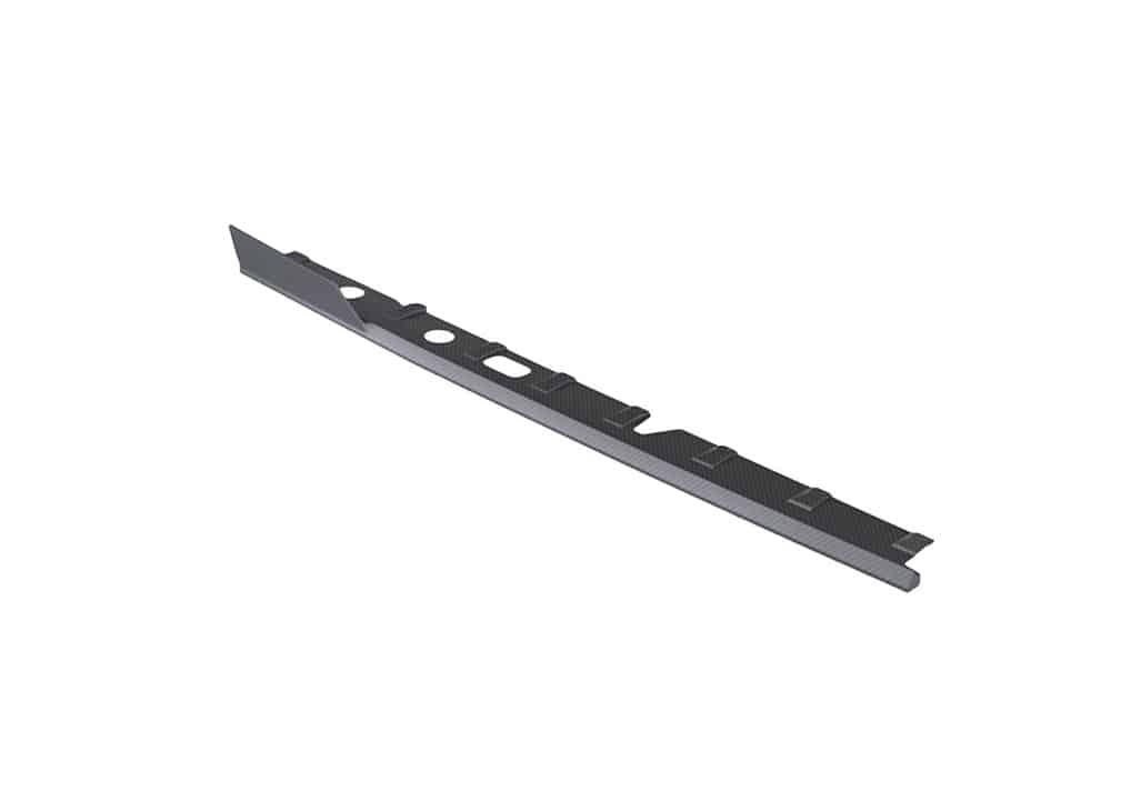 Audi R8 side skirt, studio render