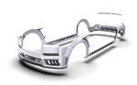 1016 Industries full kit components shown on a Rolls-Royce Cullinan Series II body, studio render