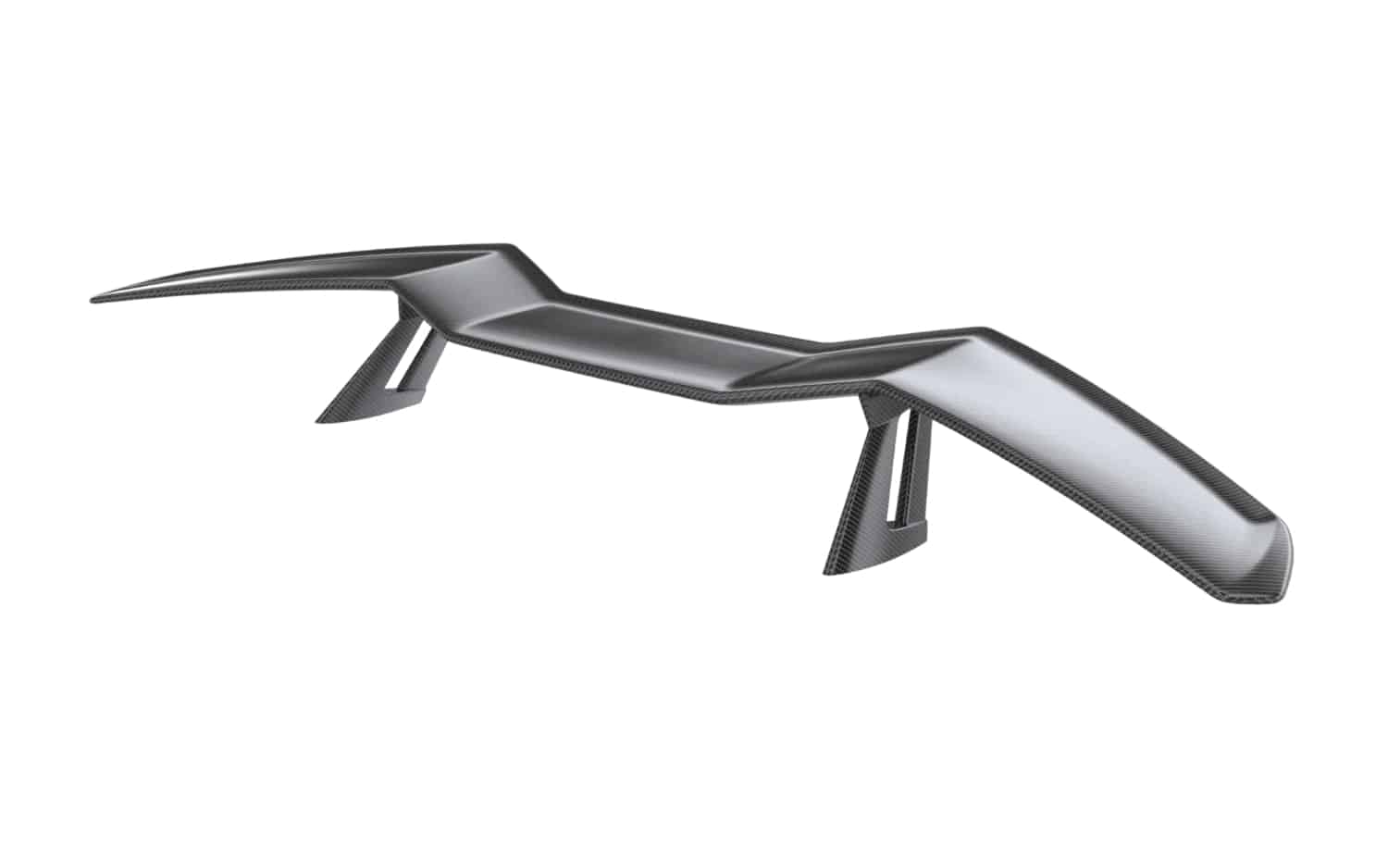Lamborghini Revuelto fixed race spoiler, alternate studio render