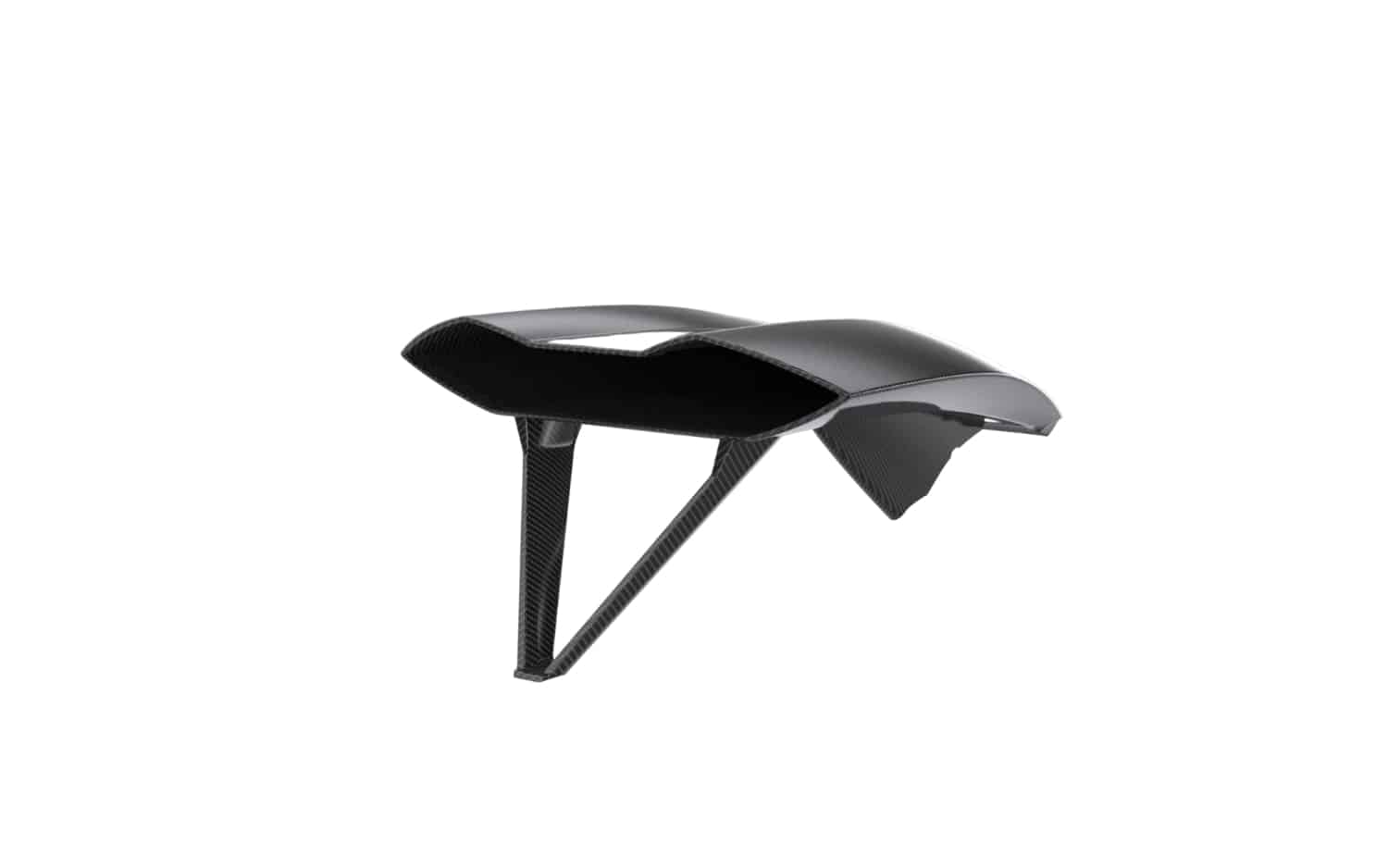 Lamborghini Revuelto roof scoop, front studio render