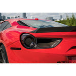 1016 Industries Aero Carbon Rear Spoiler For Ferrari 488 2015-2020